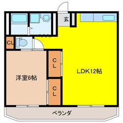 メゾン新栄Ⅰの物件間取画像